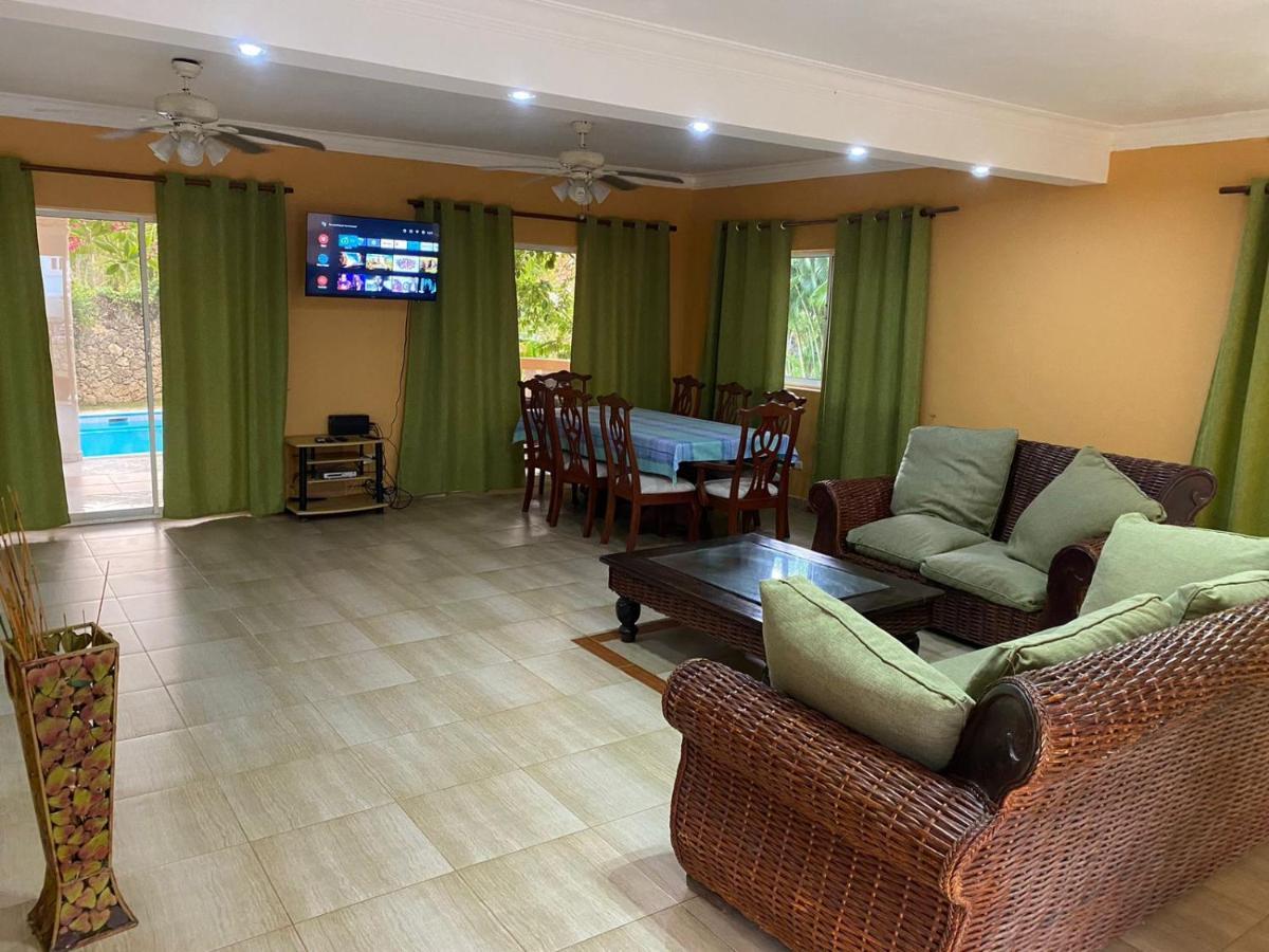4 Bedroom Villa, Security, Private Pool, Ocean View Sosúa Extérieur photo